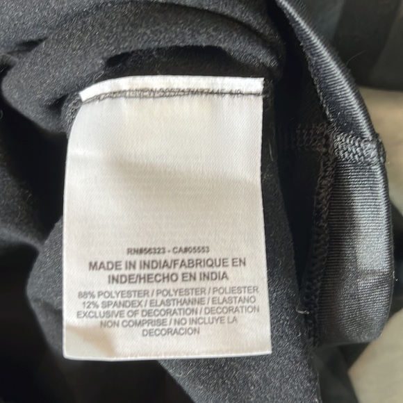 Nike   Dri-Fit Long sleeve Black/Black matte stripes/ fluorescent yw trim Size S - Picture 5 of 9